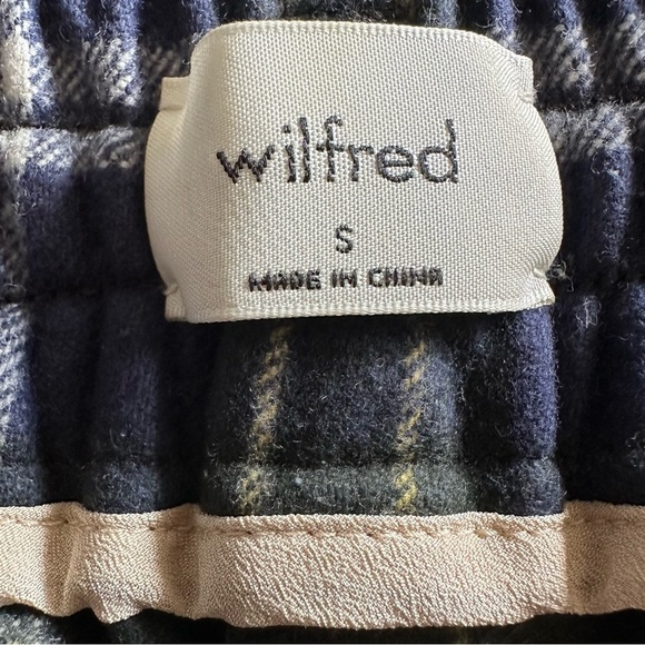 Wilfred Aritzia Wool Pants Wide Leg Sz S - Picture 5 of 7